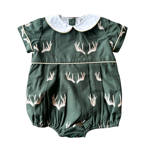 Boys Antler Collared Bubble