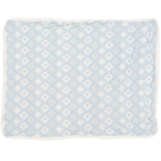 Quilted Bow Patch Standard Pillowcase