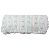 Blue Stripe Floral Nap Mat