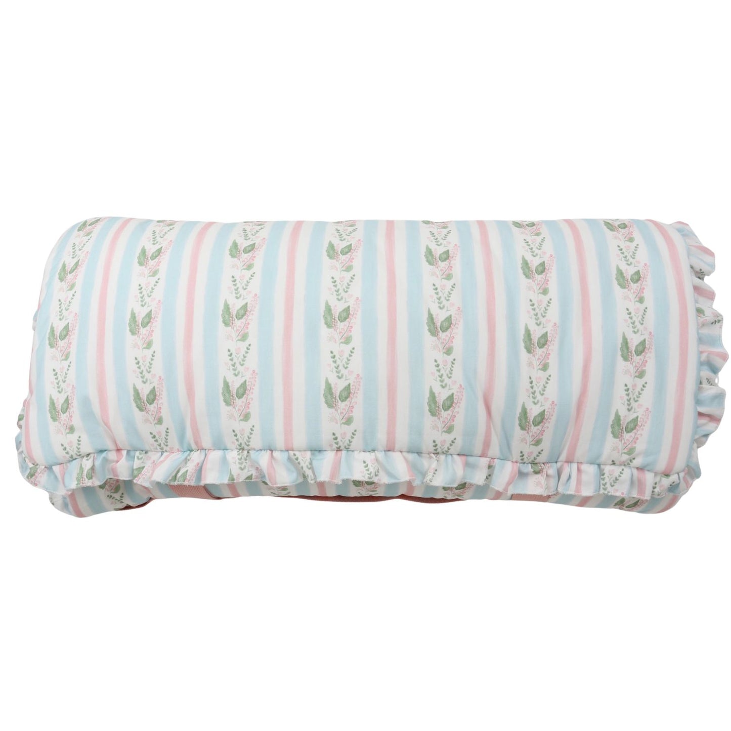 Blue Stripe Floral Nap Mat