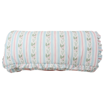 Blue Stripe Floral Nap Mat