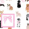 Pink Bow Gift Tag