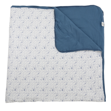 Blue Wild West Large Blanket