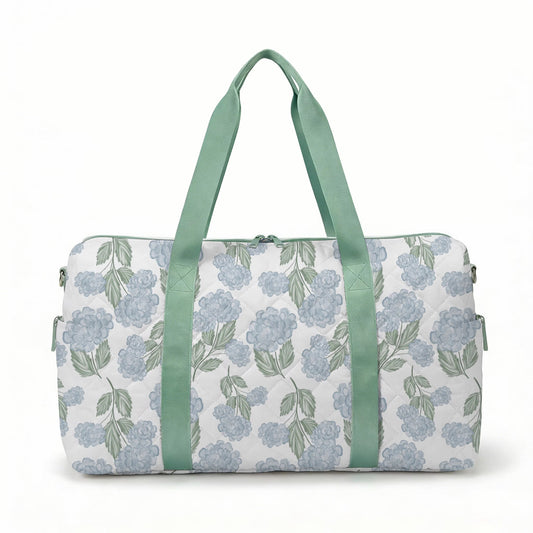 Garden Party Quilted Duffle Bag