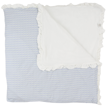 Purple Poppy Large Blanket