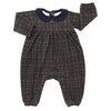 Boys Cabin Cozy Long Sleeve Collared Romper