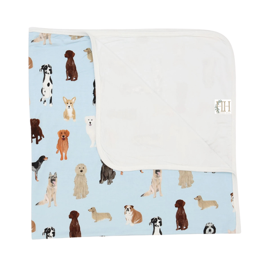 Boys Multi Dog Stroller Blanket