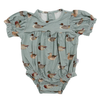 Girls Vintage Duck Bamboo Bubble