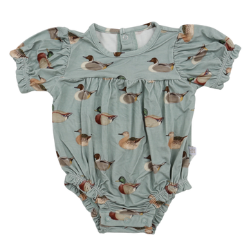 Girls Vintage Duck Bamboo Bubble