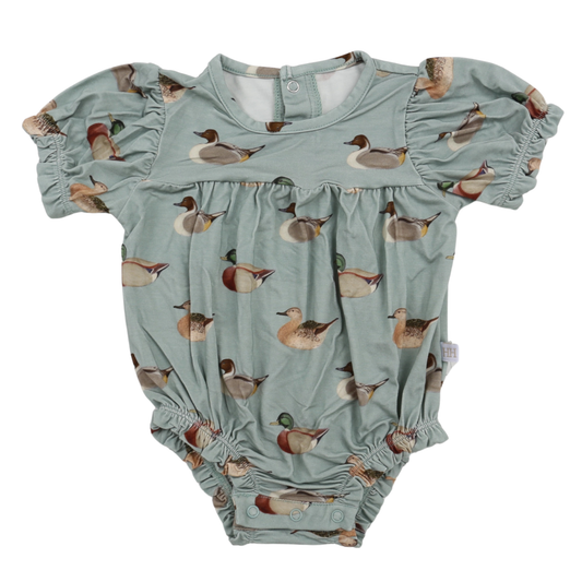 Girls Vintage Duck Bamboo Bubble