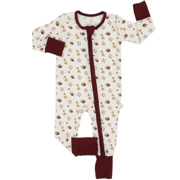 Boys Collie Zipper Romper