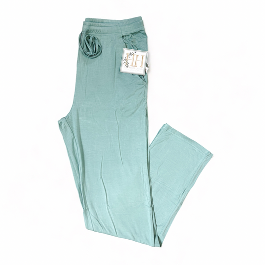 Green Loungewear Pants