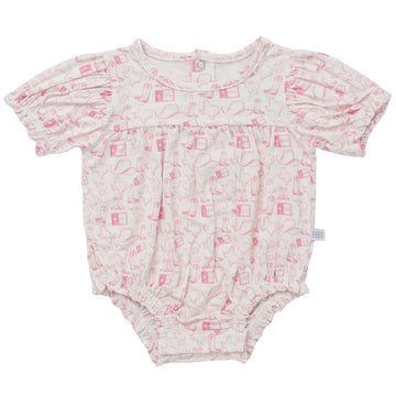 Girls Pink Wild West Bamboo Bubble
