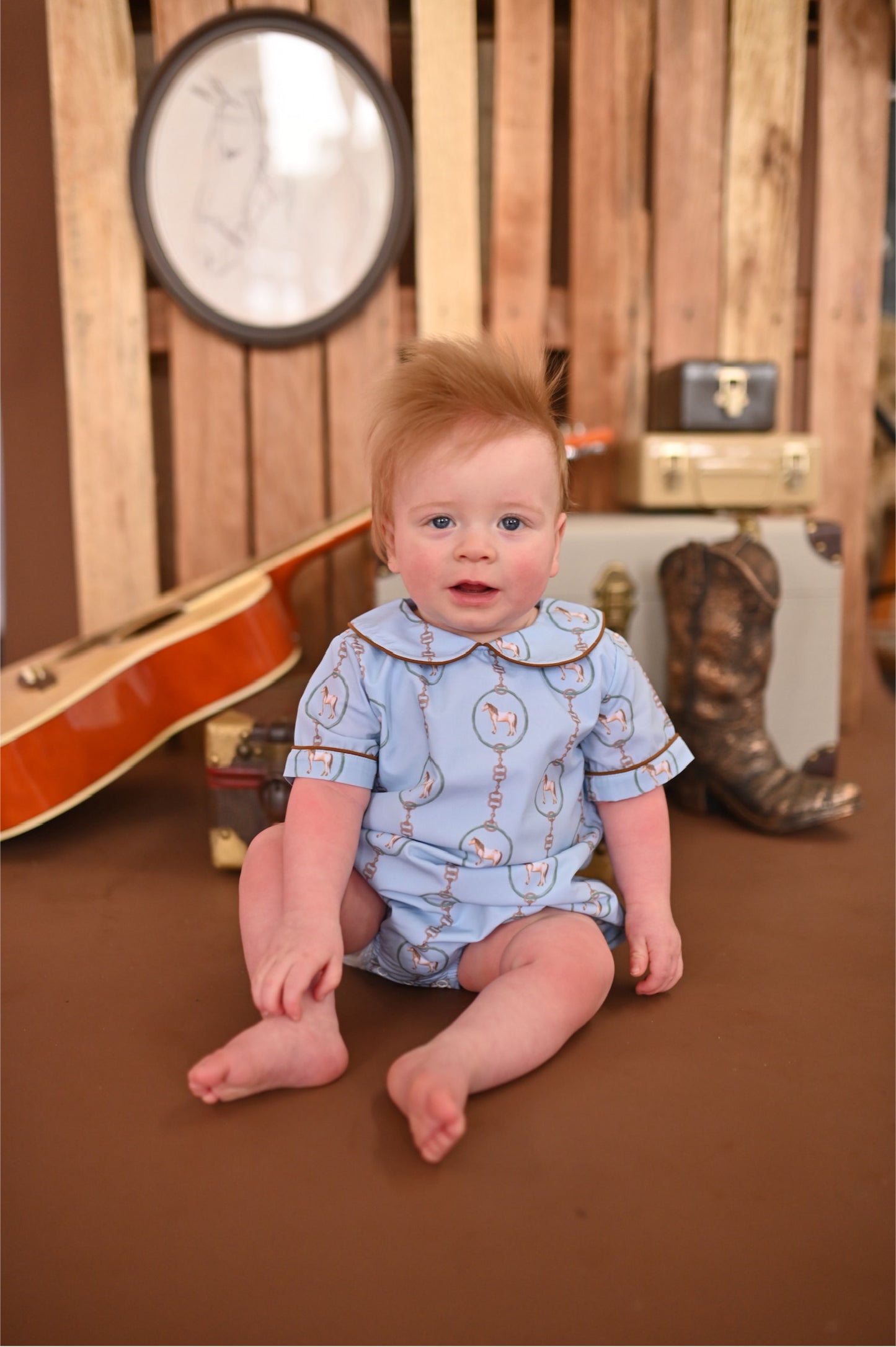 Boys Paloma Roundup Collared Bubble