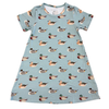 Girls Vintage Duck Bamboo Dress