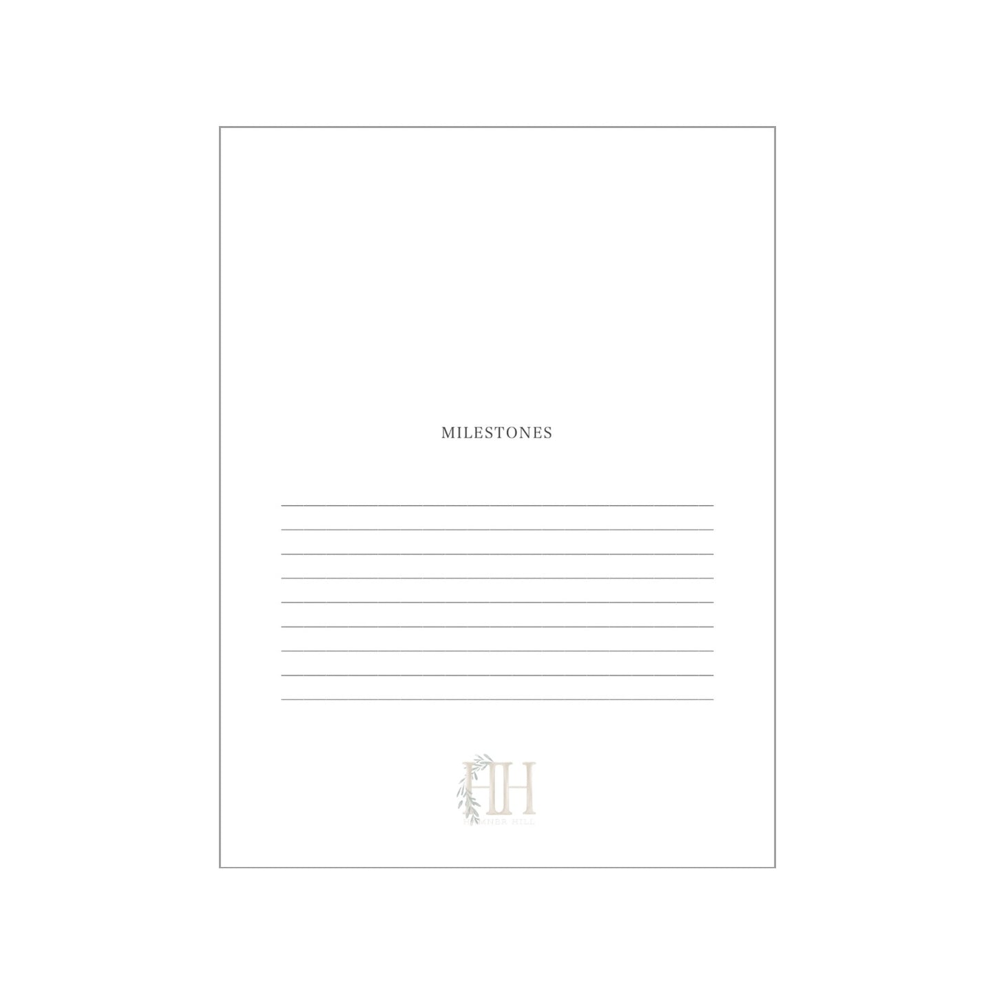 Struttin’ Gingham Crest Milestone Cards