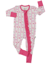 Girls HH 3rd Birthday Ruffle Zipper Romper
