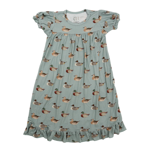 Girls Vintage Duck Nightgown