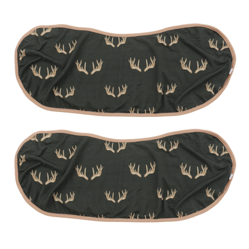 Antler Burp Cloth Bib