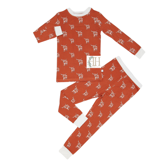 Boys Longhorn Loungewear Set