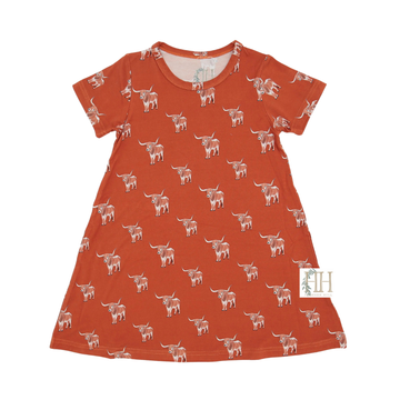 Longhorn Bamboo Dress