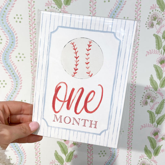 Batter Up Milestone Cards - Pack of 2