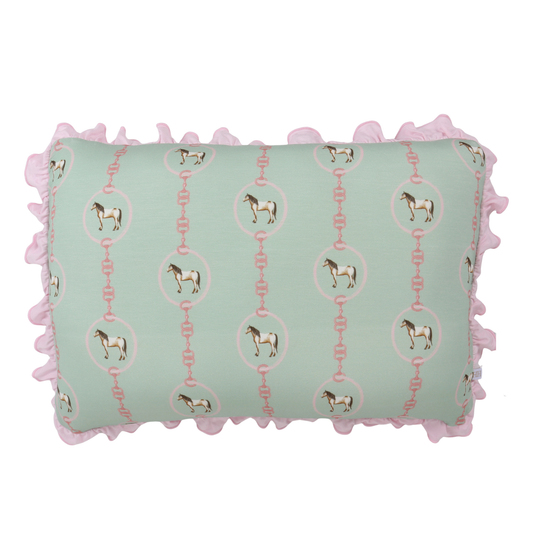 Girls Paloma Roundup Ruffle Throw Pillow & Pillowcase