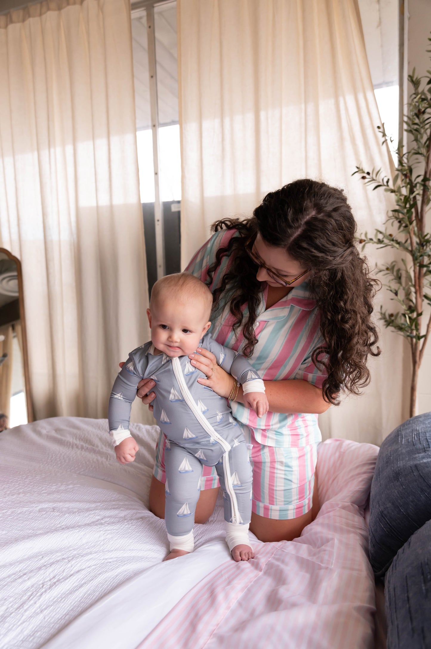 Painted in Pastels Shorts Set