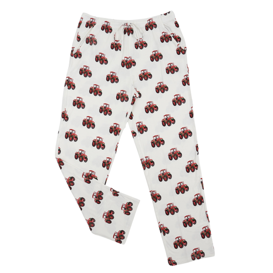 Mens Santa's Little Red Tractor Loungewear Pants