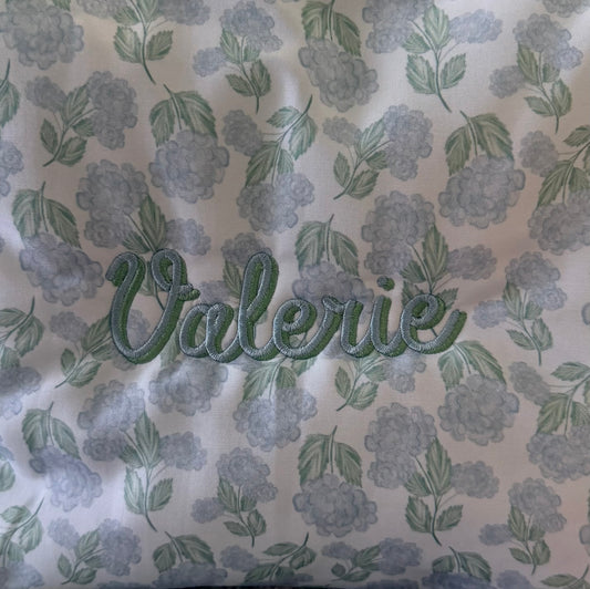 Garden Party Quilted Duffle Bag