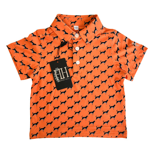 Boys Coonhound Performance Polo