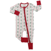 Boys Pine Needles Zipper Romper