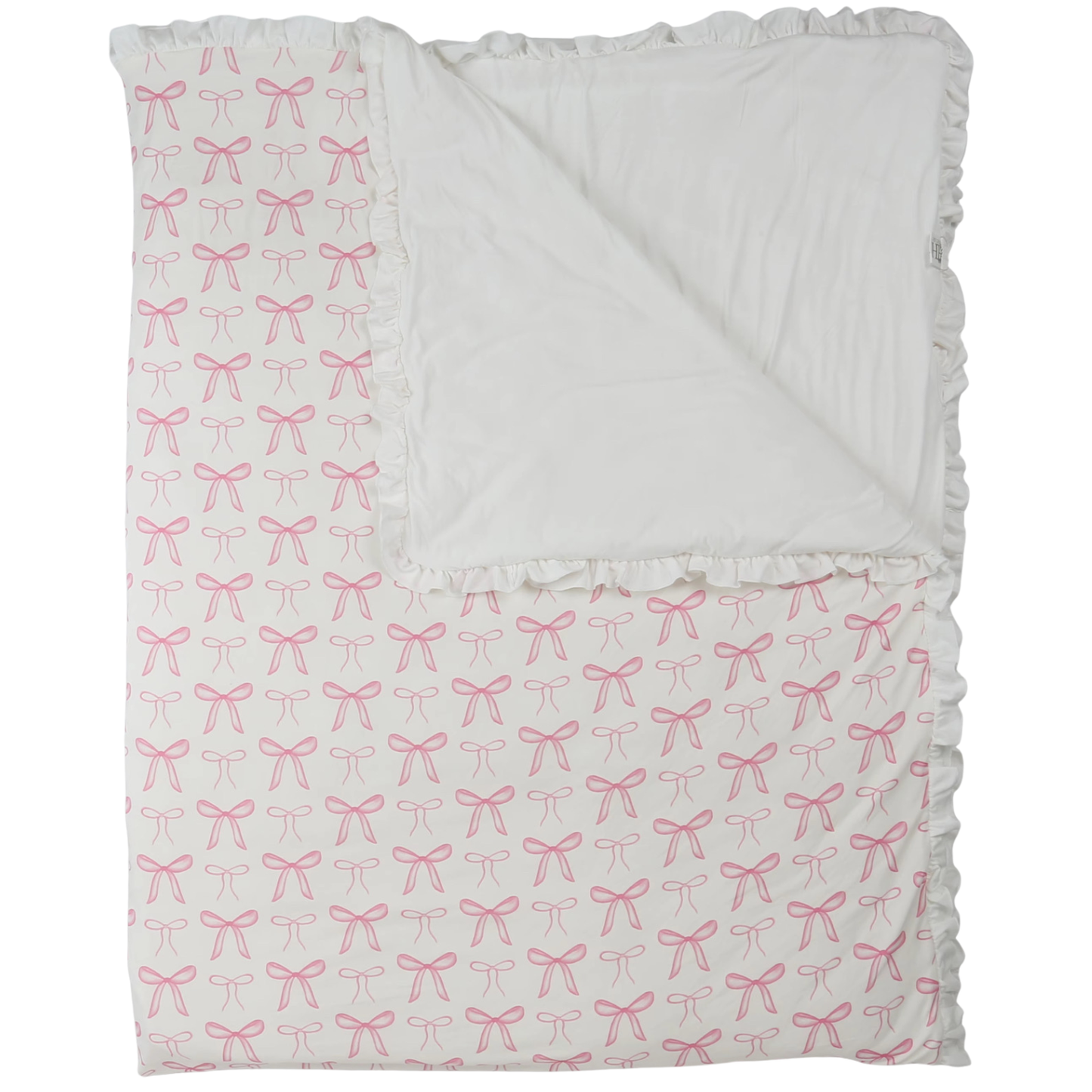 Bigger the Bow Twin Size Blanket Cover
