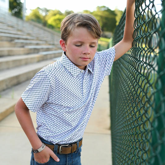 Boys Coonhound Performance Polo