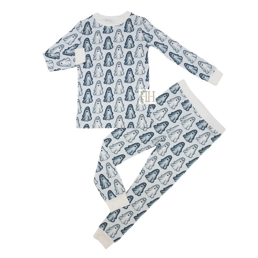 Boys Navy Ghosts Loungewear Set