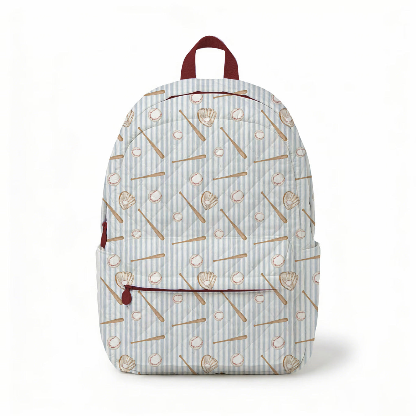 Baseball Quilted Backpack