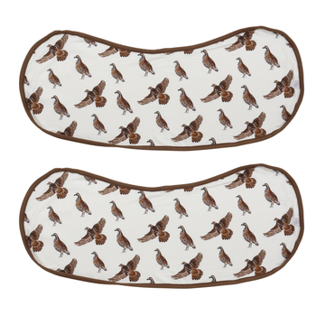 Quail Burp Cloth Bib