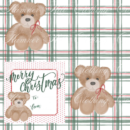 Beary Merry Gift Tag
