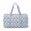 Purple Poppy Quilted Duffle Bag