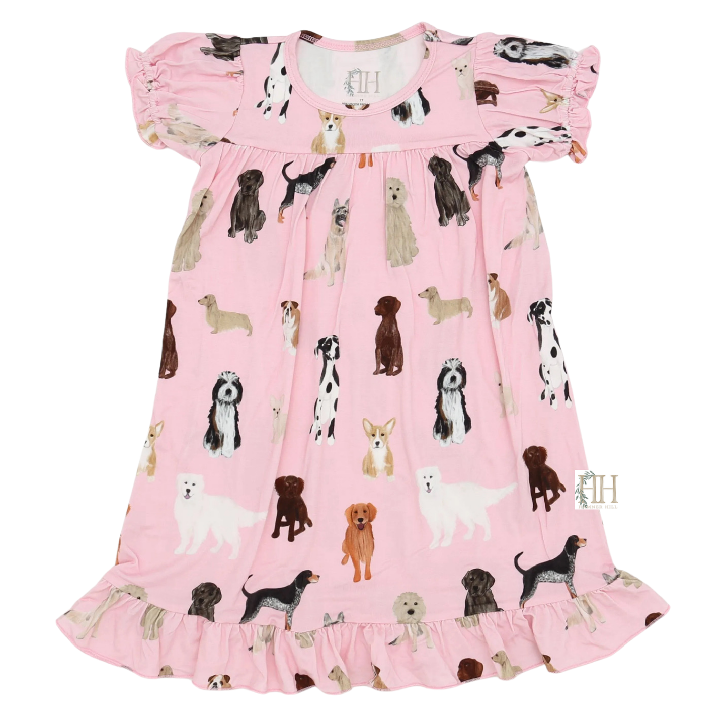 Girls Multi Dog Nightgown
