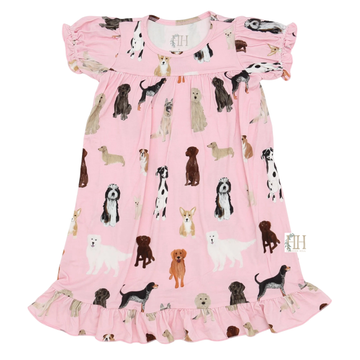 Girls Multi Dog Nightgown