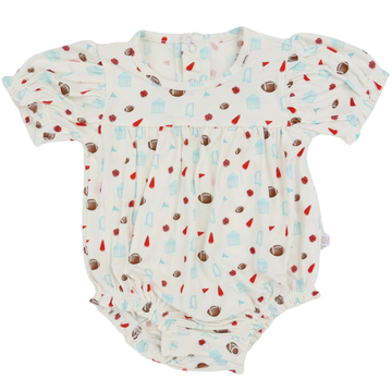 Girls Blue Miss Pom Bamboo Bubble