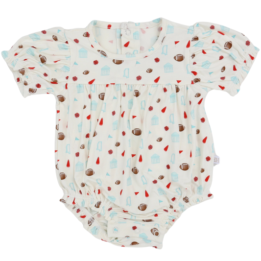 Girls Blue Miss Pom Bamboo Bubble