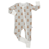 Boys Beary Merry Zipper Romper