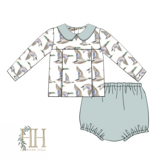 Flyin' South Float Top & Bloomers Set