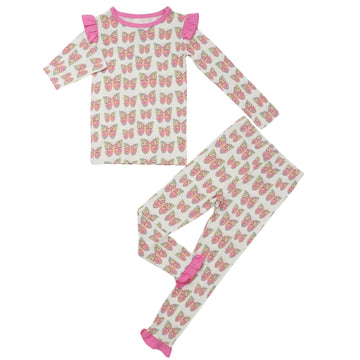 Girls Butterfly Loungewear Set