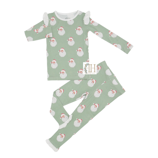 Sleigh Bells Ruffle Loungewear Set