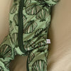 Boys Seashell Double Zipper Romper