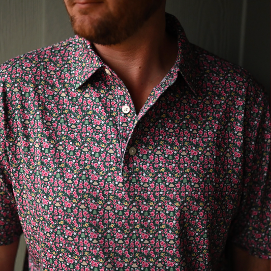 (PRE ORDER : SHIPS 5/1) - Mens Azalea Performance Polo