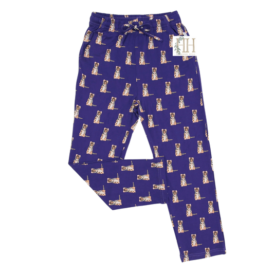 Boys Purple Tiger Lounge Pants